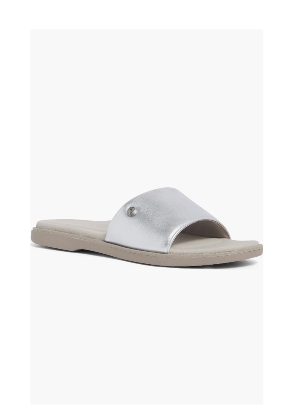Reef Sunny Arrianah Sandals Silver & Gray Women’s Size 10 Easy On NEW